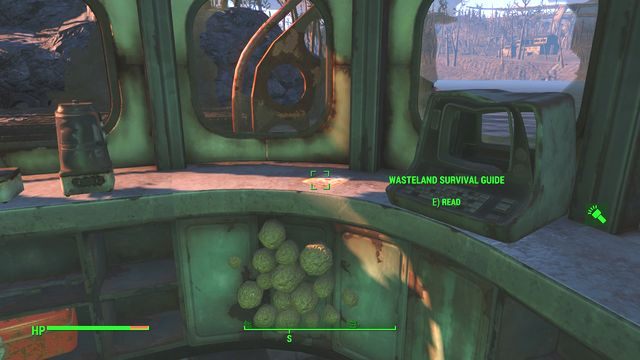 Podczas zabierania Podręcznika z lady uważaj na rozstawione na podłodze pułapki. - Przystań Egret Tours | Południowy Boston - Sektor 9 | Mapy Fallout 4 - Fallout 4 - poradnik do gry
