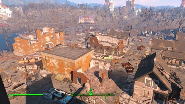 Jamaica Plain jest niewielkim miasteczkiem zajętym przez bardzo dużą grupę ghuli - Jamaica Plain | Południowy Boston - Sektor 9 | Mapy Fallout 4 - Fallout 4 - poradnik do gry