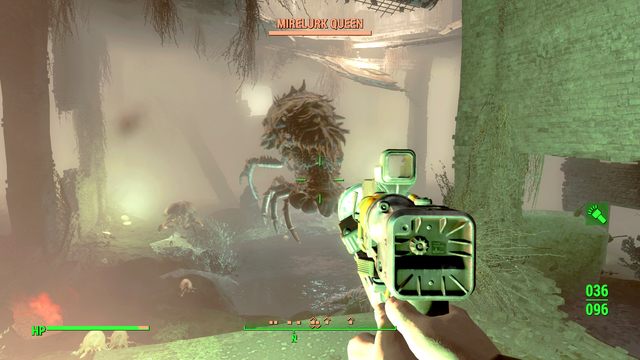 Królowa Błotniaków w podziemiach - Urząd Stanu Massachusetts | Centrum Bostonu - Sektor 6 | Mapy Fallout 4 - Fallout 4 - poradnik do gry