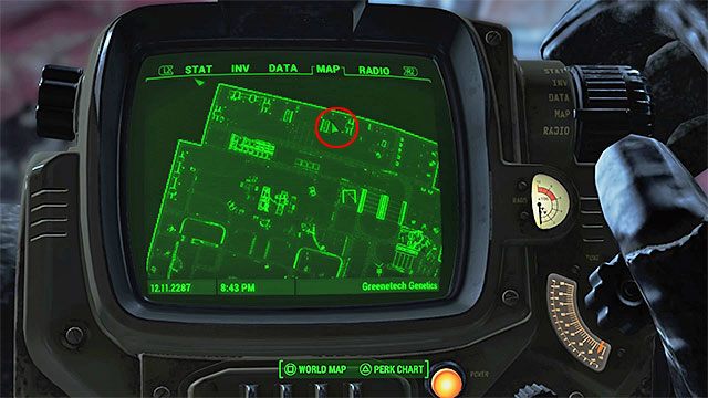 Na poszukiwania sekretu możesz wyruszyć dopiero po przystąpieniu do zadania głównego wątku Myśliwy czy ofiara - Cambridge - Sektor 5 | Czasopisma Fallout 4 - Fallout 4 - poradnik do gry