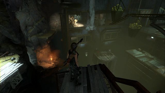 W końcu trafisz do miejsca pokazanego na screenie - Grobowiec - Czerwona kopalnia [2/9] | Kompleks radziecki - Rise of the Tomb Raider - poradnik do gry