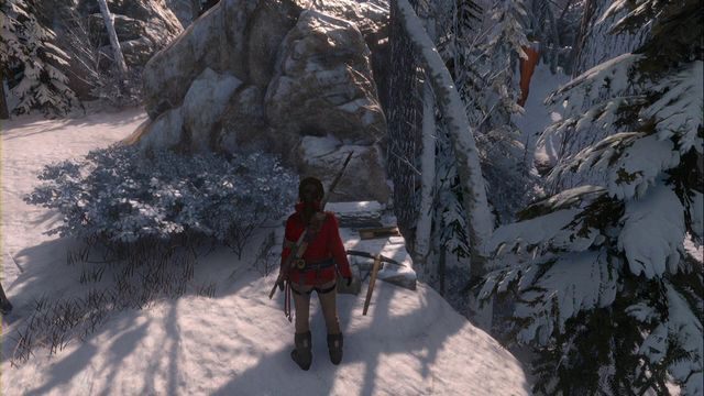 Niedaleko obozowiska, na półce skalnej - Dokumenty | Syberyjska dzicz | Skarby i sekrety w Rise of the Tomb Raider - Rise of the Tomb Raider - poradnik do gry