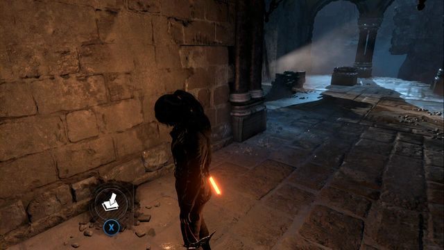 W pomieszczeniu pełnym fresków, do którego dostajesz się podczas wykonywania zadania głównego w momencie, gdy zepchniesz ciężarówkę na dół - Zestawy surwiwalowe | Opuszczona kopalnia | Skarby w Rise of the Tomb Raider - Rise of the Tomb Raider - poradnik do gry