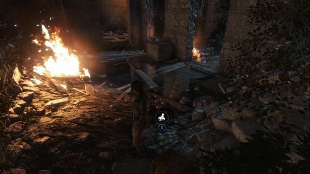 Z obozu Dziedziniec wieży wróć się trochę w głąb lokacji - Zestawy surwiwalowe | Akropol | Skarby i sekrety w Rise of the Tomb Raider - Rise of the Tomb Raider - poradnik do gry
