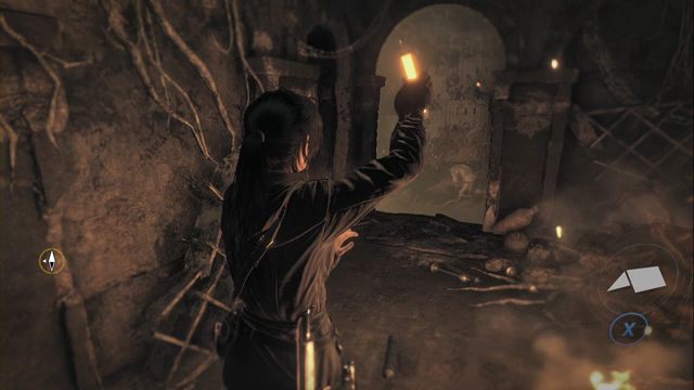 Na wprost ogniska, obóz Komnata Archiwów - Artefakty i freski | Podtopione archiwa | Skarby w Rise of the Tomb Raider - Rise of the Tomb Raider - poradnik do gry