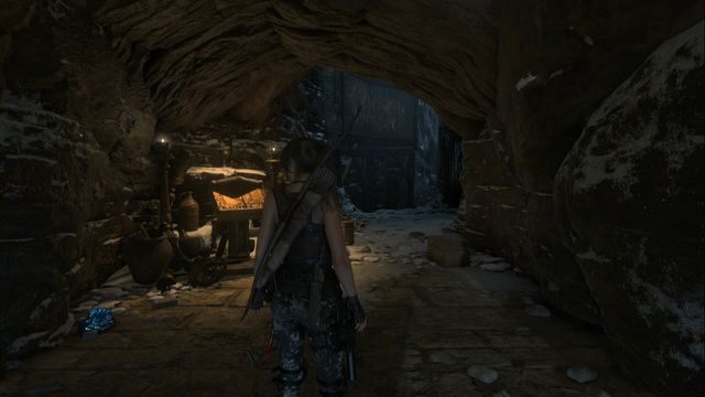 Nie możesz jej przegapić, znajduje się w korytarzu, do którego dostaniesz się po wprawieniu planetarium w ruch - Zestawy surwiwalowe, freski i księgi | Planetarium | Rise of the Tomb Raider - Rise of the Tomb Raider - poradnik do gry