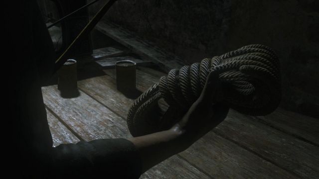 Przejdź przez powstałą szczelinę w ścianie do małego pomieszczenia - Rise of the Tomb Raider: Znajdź sposób, aby uciec | Nieoczekiwane odkrycie - Rise of the Tomb Raider - poradnik do gry