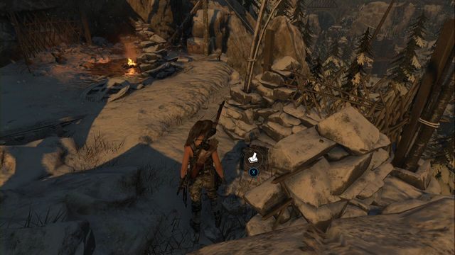 Pod murem w obozie Widok na kompleks - Zestawy surwiwalowe | Kompleks radziecki | Skarby w Rise of the Tomb Raider - Rise of the Tomb Raider - poradnik do gry