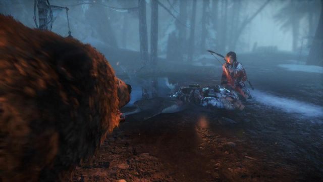 Idź przed siebie - Rise of the Tomb Raider: Zbadaj ruiny | Syberia - solucja - Rise of the Tomb Raider - poradnik do gry