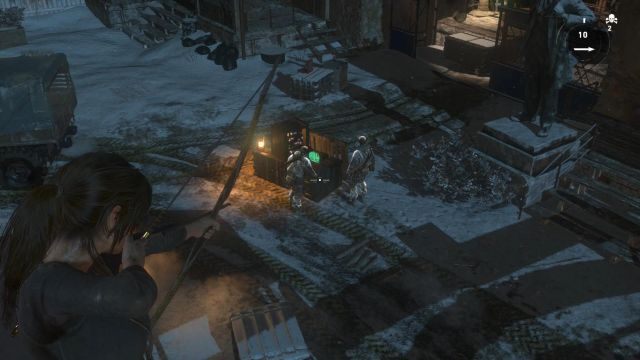 Wyjdź z centrum kontrolnego - Rise of the Tomb Raider: Znajdź Jacoba | Droga ucieczki - Rise of the Tomb Raider - poradnik do gry