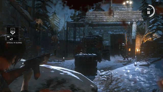 Skorzystanie z obozowiska było konieczne, ponieważ czeka Cię bardzo ciężka przeprawa z dużą liczbą przeciwników - Rise of the Tomb Raider: Dotrzyj do starej stacji | Gdzie pieprz rośnie - Rise of the Tomb Raider - poradnik do gry
