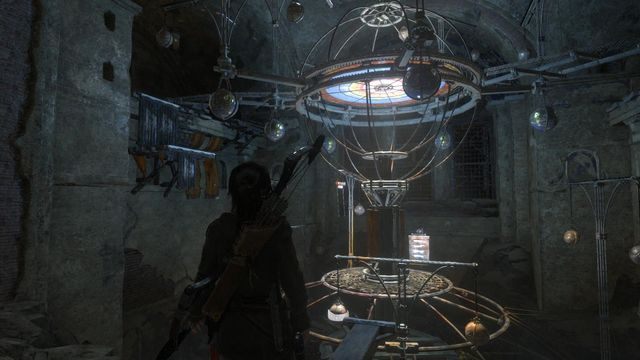 Wkrótce dotrzesz do planetarium - Rise of the Tomb Raider: Użyj planetarium | Ścieżka Nieśmiertelnych - Rise of the Tomb Raider - poradnik do gry