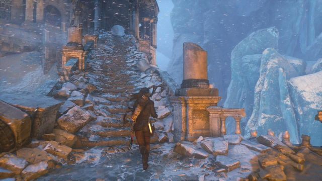 Nie pozostaje Ci nic innego jak tylko wejść do Komnaty Dusz i obejrzeć zakończenie gry - Rise of the Tomb Raider: Wejdź do Komnaty Dusz | Boskie źródło - Rise of the Tomb Raider - poradnik do gry