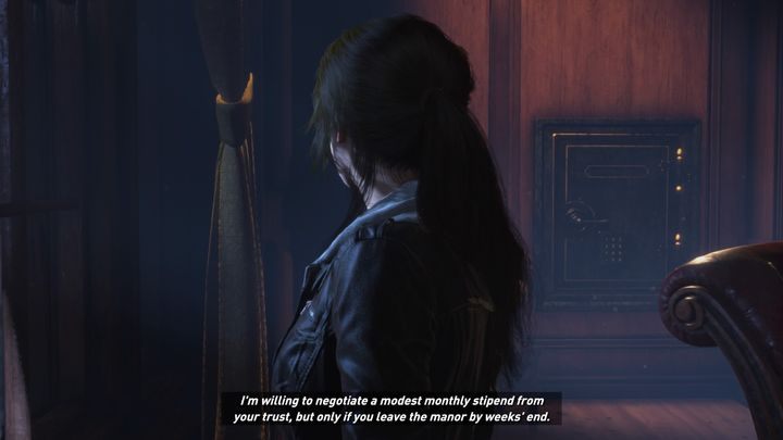 Po uzyskaniu kontroli nad postacią spróbuj otworzyć znajdujący się przed Tobą sejf - Droga do biblioteki | Opis przejścia Rise of the Tomb Raider Więzy Krwi - Rise of the Tomb Raider - poradnik do gry