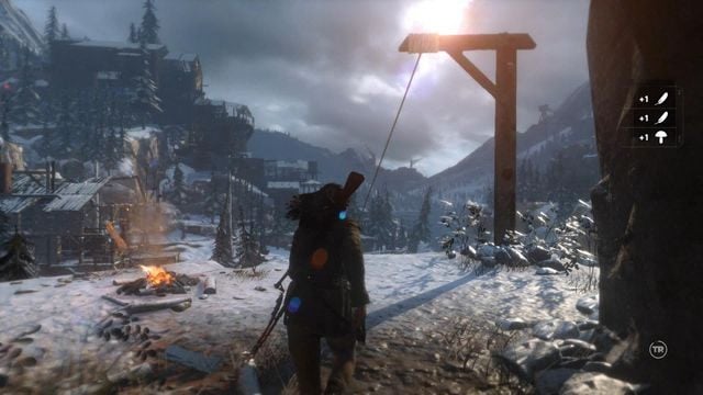 Znajdziesz się w znajomym miejscu - Rise of the Tomb Raider: Idź do huty miedzi | Znów sama - Rise of the Tomb Raider - poradnik do gry