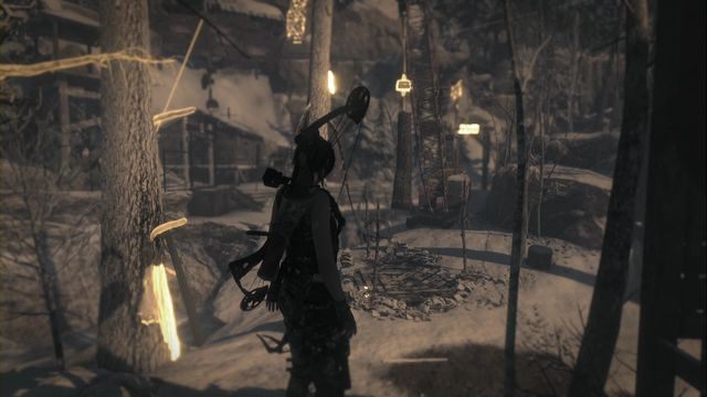 Aby wejść do grobowca musisz wcześniej odnaleźć do niego wejście - Grobowiec - Starożytny zbiornik [3/9] | Kompleks radziecki - Rise of the Tomb Raider - poradnik do gry