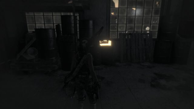 W środku magazynu, do którego zjeżdżasz po linie - w pomieszczeniu, gdzie dostaniesz się poprzez rozbicie szyby znajdują się zamknięte drzwi, z prawej strony - Artefakty | Kompleks radziecki | Skarby i sekrety w Rise of the Tomb Raider - Rise of the Tomb Raider - poradnik do gry