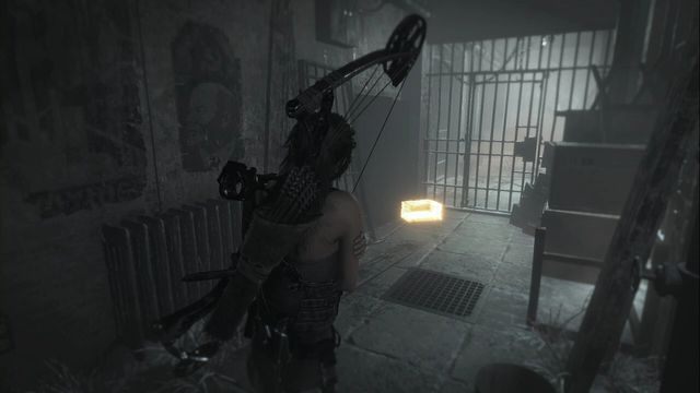 Przed jedną z cel w korytarzu po lewej stronie - Artefakty | Kompleks radziecki | Skarby i sekrety w Rise of the Tomb Raider - Rise of the Tomb Raider - poradnik do gry