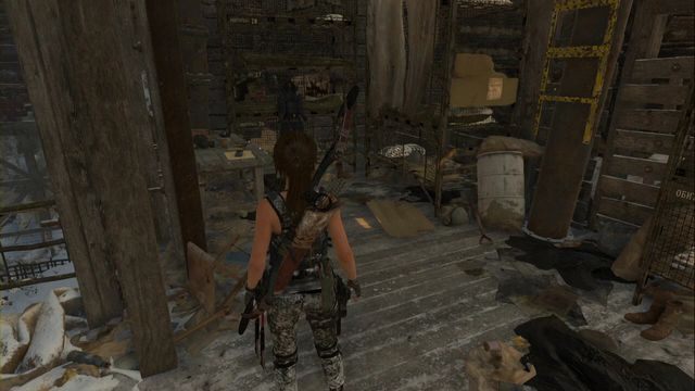 Przed wejściem na drabinę - Dokumenty | Kompleks radziecki | Skarby i sekrety w Rise of the Tomb Raider - Rise of the Tomb Raider - poradnik do gry