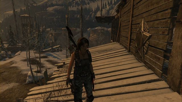 Znajdziesz go na ścianie drewnianej konstrukcji, na którą wdrapać możesz się po skrzynce stojącej obok - Freski | Kompleks radziecki | Skarby i sekrety w Rise of the Tomb Raider - Rise of the Tomb Raider - poradnik do gry