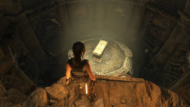 Szybko w pobliże wejścia możesz dostać się schodząc na dół z obozu Ukryty obóz - Skrzynie i skarby z krypty | Kompleks radziecki | Skarby Rise of the Tomb Raider - Rise of the Tomb Raider - poradnik do gry