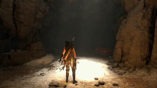 W środku jaskini - Skrzynie i skarby z krypty | Kompleks radziecki | Skarby Rise of the Tomb Raider - Rise of the Tomb Raider - poradnik do gry