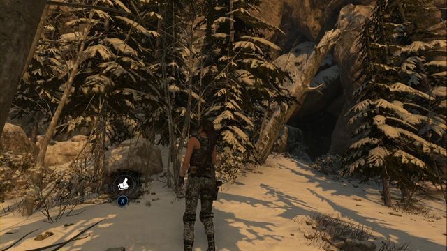 Tuż przed wejściem do krypty - Skrzynie i skarby z krypty | Kompleks radziecki | Skarby Rise of the Tomb Raider - Rise of the Tomb Raider - poradnik do gry
