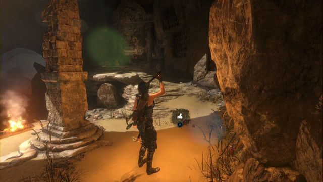 Obok monolitu (obóz Syryjskie urwiska) - Freski i skrzynie | Syria | Skarby i sekrety w Rise of the Tomb Raider - Rise of the Tomb Raider - poradnik do gry