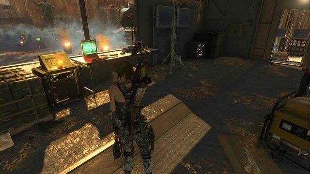 Komputer 8 - Wyzwania 1 - jaskinie i komputery | Kompleks radziecki | Rise of the Tomb Raider - Rise of the Tomb Raider - poradnik do gry