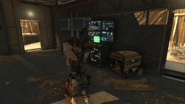 Komputer 9 - Wyzwania 1 - jaskinie i komputery | Kompleks radziecki | Rise of the Tomb Raider - Rise of the Tomb Raider - poradnik do gry