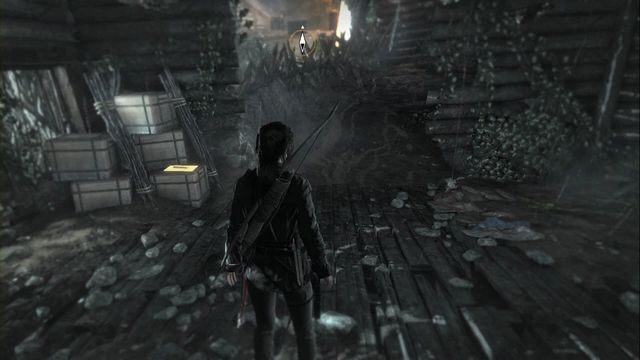 W drewnianym domku, podczas przechodzenia z jednej części wioski do następnej - Dokumenty 1-15 | Geotermiczna dolina | Skarby w Rise of the Tomb Raider - Rise of the Tomb Raider - poradnik do gry