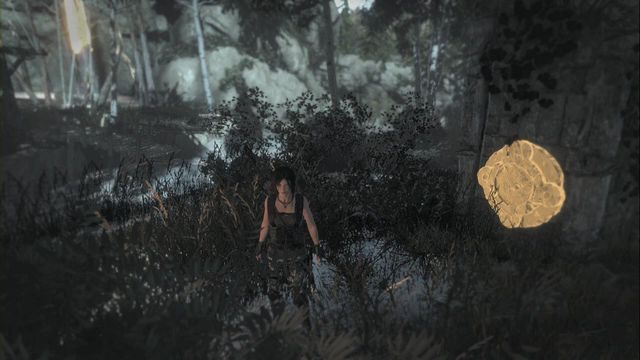 Znajdziesz go tuż przy rzece, na kolumnie, z prawej strony od wodospadu - Freski | Geotermiczna dolina | Skarby i sekrety w Rise of the Tomb Raider - Rise of the Tomb Raider - poradnik do gry