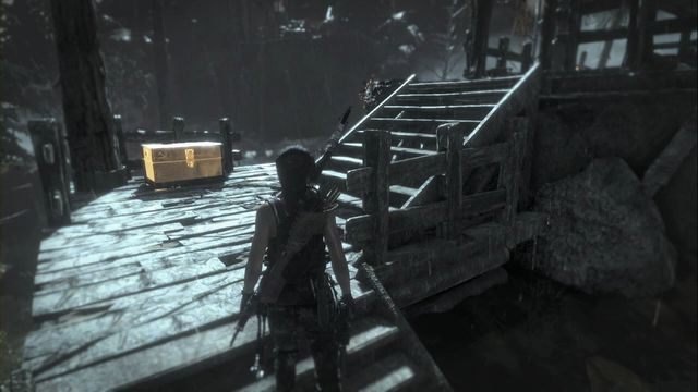 Platforma myśliwska w lesie - Skrzynie i skarby z krypty | Geotermiczna dolina | Rise of the Tomb Raider - Rise of the Tomb Raider - poradnik do gry