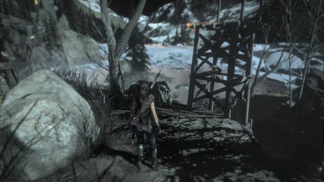 Skocznia 2 - Wyzwania 1 - kurczaki, skocznie i tarcze | Geotermiczna dolina - Rise of the Tomb Raider - poradnik do gry