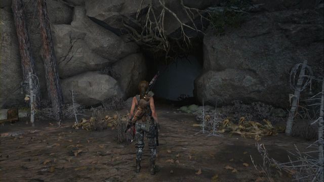 Jaskinia prowadząca do grobowca. - Grobowiec 1 - Łaźnie Kitieżu | Geotermiczna dolina | Rise of the Tomb Raider - Rise of the Tomb Raider - poradnik do gry