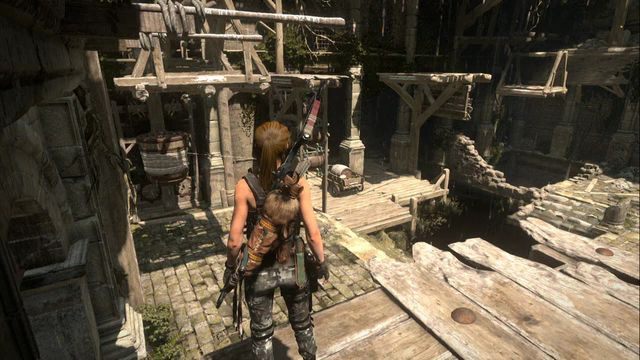 Przeskocz po platformach na drugą stronę. - Grobowiec 2 - Dom przeklętych | Geotermiczna dolina | Rise of the Tomb Raider - Rise of the Tomb Raider - poradnik do gry