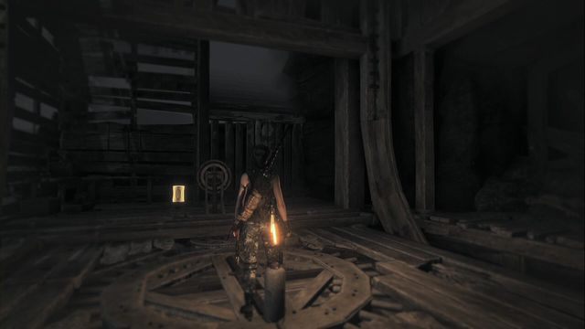 Wyjście na górę. - Grobowiec 3 - Jama sądu ostatecznego | Geotermiczna dolina - Rise of the Tomb Raider - poradnik do gry