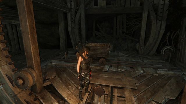 Odpowiednie ustawienie. - Grobowiec 3 - Jama sądu ostatecznego | Geotermiczna dolina - Rise of the Tomb Raider - poradnik do gry