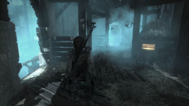 W środku budynku znajdującego się obok wysokiej dzwonnicy - Artefakty | Zaginione miasto | Skarby i sekrety w Rise of the Tomb Raider - Rise of the Tomb Raider - poradnik do gry