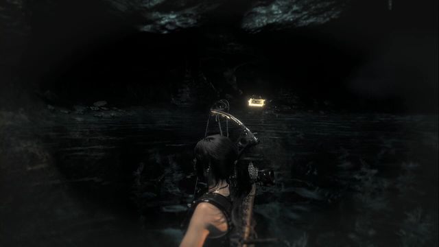 W jaskini, prowadzącej do grobowca Komnata egzorcyzmu - Artefakty | Zaginione miasto | Skarby i sekrety w Rise of the Tomb Raider - Rise of the Tomb Raider - poradnik do gry