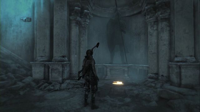 Znajduje się dokładnie pod rzeźbą, na środku schodów prowadzących do pierwszej bramy - Dokumenty | Zaginione miasto | Skarby i sekrety w Rise of the Tomb Raider - Rise of the Tomb Raider - poradnik do gry