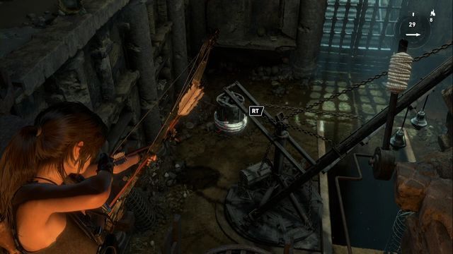 Obróć klatkę przodem do bramy. - Grobowiec - Komnata egzorcyzmu | Zaginione miasto | Rise of the Tomb Raider - Rise of the Tomb Raider - poradnik do gry