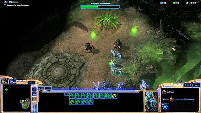 Zaczynasz z małą bazą, skromną armią i całkowitym brakiem źródeł gazu - Misja 2 - Duch we mgle | Prolog - Szepty o zagładzie | Starcraft II - StarCraft II: Legacy of the Void - poradnik do gry