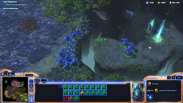 Drugą, znacznie większą bazę wroga znajdziesz na północy [4] - Misja 2 - Rosnący cień | Kampania - Dziedzictwo Otchłani | Starcraft II - StarCraft II: Legacy of the Void - poradnik do gry