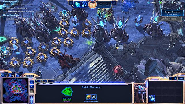 W czasie niszczenia budowli zacznij rozbudowywać obronę - Misja 5 - Ostatni bastion | Kampania - Dziedzictwo Otchłani | Starcraft II - StarCraft II: Legacy of the Void - poradnik do gry