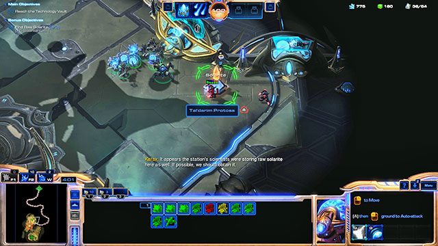 Na początek skup się na rozbudowie bazy - Misja 6 - Zakazana broń | Kampania - Dziedzictwo Otchłani | Starcraft II - StarCraft II: Legacy of the Void - poradnik do gry