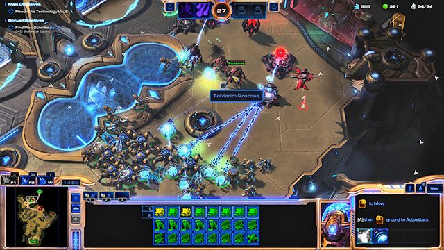 Przed tobą dwie linie umocnień przeciwnika [11][12] - Misja 6 - Zakazana broń | Kampania - Dziedzictwo Otchłani | Starcraft II - StarCraft II: Legacy of the Void - poradnik do gry