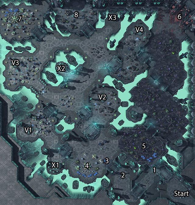 Miejsce: Ulnar - Misja 11 - Zwiastun Zagłady | Kampania - Dziedzictwo Otchłani | Starcraft II - StarCraft II: Legacy of the Void - poradnik do gry