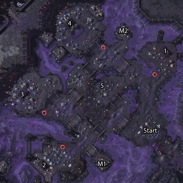 Miejsce: Slayn - Misja 12 - Etapy rytuału | Kampania - Dziedzictwo Otchłani | Starcraft II - StarCraft II: Legacy of the Void - poradnik do gry