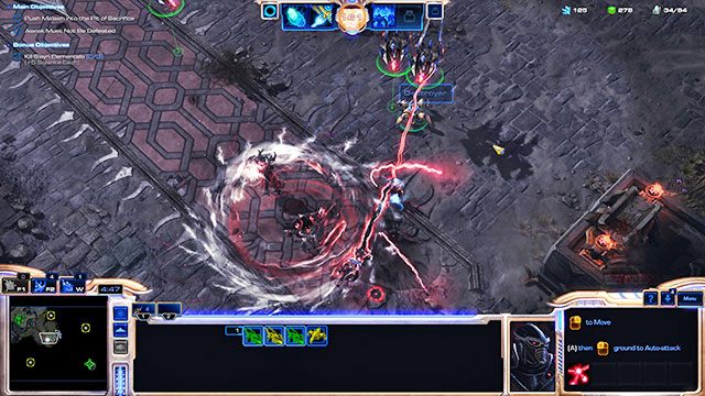 Malash i Alarak toczą pojedynek [1] - Misja 13 - RakShir | Kampania - Dziedzictwo Otchłani | Starcraft II - StarCraft II: Legacy of the Void - poradnik do gry